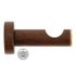 Support ouvert en bois de 80 mm diam 28 mm Finition Chêne foncé - MOBOIS