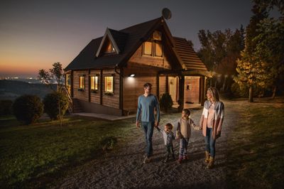 Projecteur extérieur LED détecteur de mouvements Foodlight noir IP65 4500 lumens blanc neutre - OSRAM