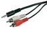 Cordon 2 RCA m/ jack en 1.20m FPE
