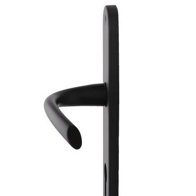 Poignées de porte Pop noir mat à clé ALPERTEC