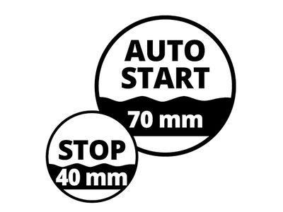 Pompe d'évacuation eau chargée 19m³/h Aqua sensor 790W EINHELL