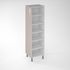 Joue de finition de cuisine Cristal cashmire 200 x 57 cm  pour colonne