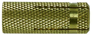 Chevilles en laiton M6 8 x 15 mm par 20