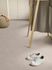 Sol PVC décor bois BÉTON CIRÉ rouleau de 4m vendu au m² BEAUFLOR