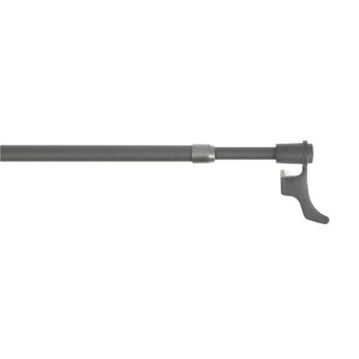 Tringle de vitrage extensible en métal de 25 à 40 cm diam 9 mm Finition Météorite - MOBOIS