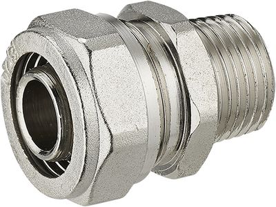 Raccord multicouche à compression mâle 3/4 Ø 20 mm - QUICK PLOMBERIE
