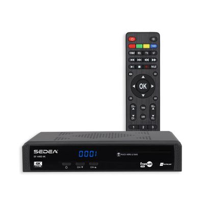 Récepteur satellite fransat SF-4400 4K UHD - SEDEA