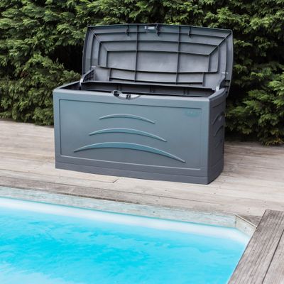 Coffre de jardin Maxi Serena 500 litres en polypropylène L121 x H67 x P76 cm EDA