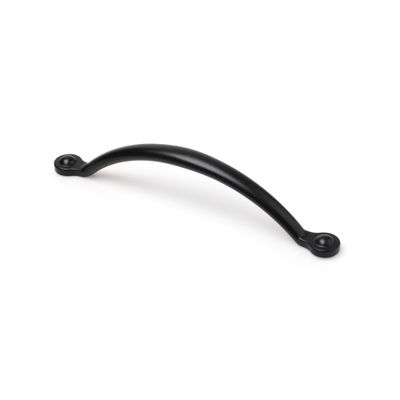 Poignée de meuble noir mat entraxe 160 mm REI