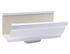 NAISSANCE FRONTALE 60X80 ALU BLANC