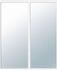 Verrière Louvre Profil Blanc Vitrage Verre Clair L. 865 mm x H. 1125mm YKARIO