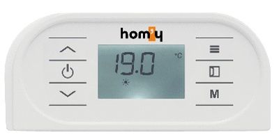 Radiateur à inertie sèche Yuli 1500 W HOM'Y