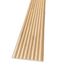 Panneau mural bois décoratif MDF revêtu chêne ondulé - Lot de 3 - 14 x 213 x 2500 mm - AJ TIMBER