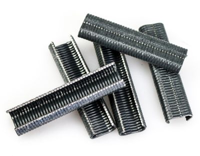 Agrafe pour grillage anthracite 20 mm