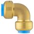Coude automatique égal universel diamètre 16 mm Toutpush QUICK PLOMBERIE