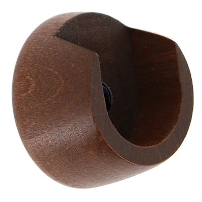 Naissance entre mur en bois diam 28 mm Finition Chêne foncé par 2 - MOBOIS