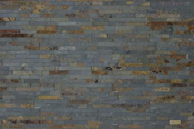 Parement mural intérieur/extérieur pierre naturelle NATIMUR RUSTY 10 x 40 cm paquet de 0.54 m² MODULO