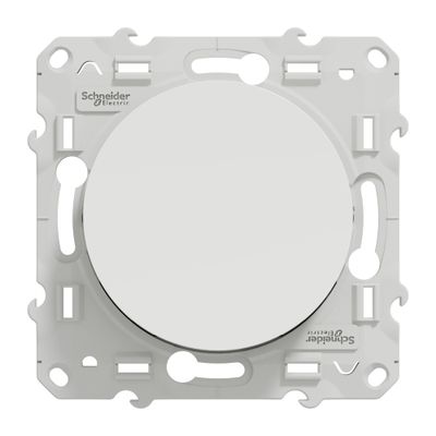 Poussoir 10 A blanc Odace 2011 SCHNEIDER ELECTRIC
