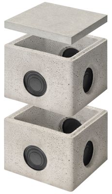 Regard en béton Clic Box A10 30x30x25 FABEMI