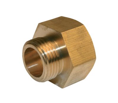 Manchon à visser inégal mâle 15/21 (1/2) femelle 20/27 (3/4)