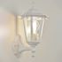 Applique extérieur montante E27 Valence blanc IP44  60W - COREP