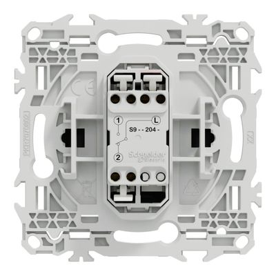 Interrupteurs va-et-vient ou poussoirs Odace 2025 noir par 10 - SCHNEIDER ELECTRIC
