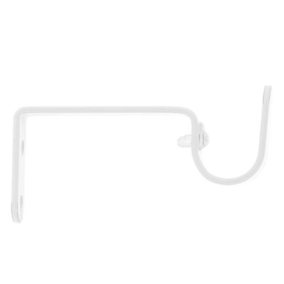 Support ouvert en métal diam 20 mm Finition Blanc brillant par 2 - MOBOIS