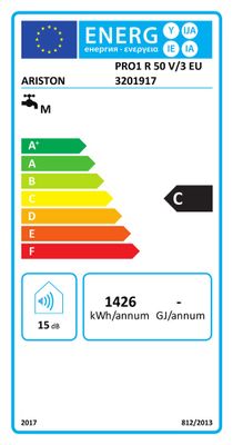 Chauffe-eau électrique 50L vertical Pro 1 R - ARISTON