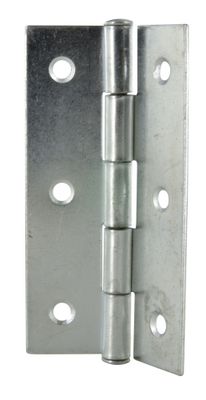 Charnière rectangulaire acier zingué  45 x 80 mm CIME
