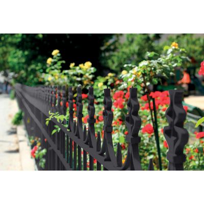 Peinture fer antirouille noir RAL 9005 brillant 2 l + 20 % gratuit - JULIEN