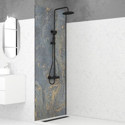 Panneau mural de douche pierre Homestone Venus 90 x 210 cm AURLANE