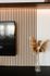 Profil de finition MDF 3D Latt pepper oak fond noir - Lot de 2 - 20 x 36/41 x 2600 mm - AJ TIMBER