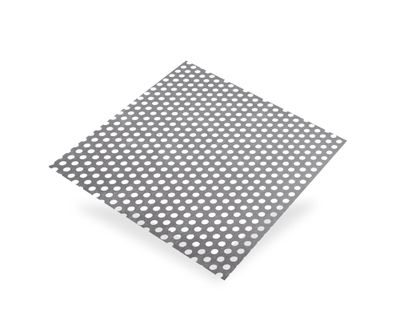 Tôle aluminium perforé 500 x 250 mm épaisseur 1 mm CQFD