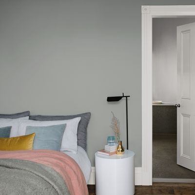 Peinture Crème de Couleur Gris Alpaga satin 1,25 l - DULUX VALENTINE