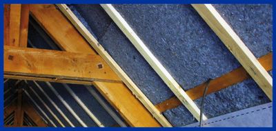 Rouleau laine de coton Métisse - Épaisseur 120 mm - l.0,60 x L.3,4 LE RELAIS METISSE