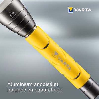 Lampe torche aluminium 235 Lumens SPORT avec piles - VARTA