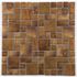 Mosaïque mural intérieur cuivre verre SACHA 29,5 x 29,5 cm vendu à l'unité SAS MAT INTER