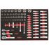 Servante 3 tiroirs 117 outils AUTOBEST