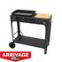 Plancha à gaz sur chariot HENDAYE 250 - SOMAGIC