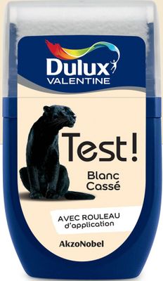 Testeur couleur Blanc Cassé 30 mL - DULUX VALENTINE
