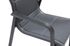 Fauteuil de jardin GENES 3D aluminium anthracite - BOCARNEA