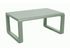 Table basse QUENZA II 90 x 60 cm aluminium amande, Livraison à domicile incluse - PROLOISIRS