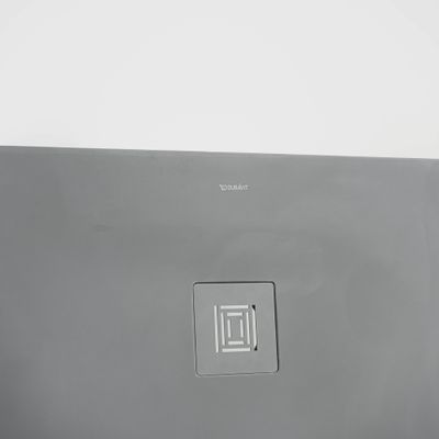 Receveur de douche 90x160 cm résine gris mat Econova - DURAVIT
