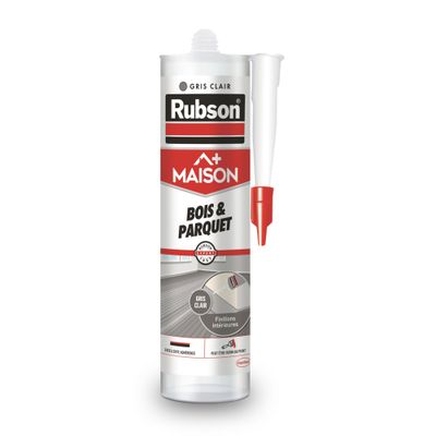 Mastic Bois & Parquet Gris Clair 280 ml RUBSON