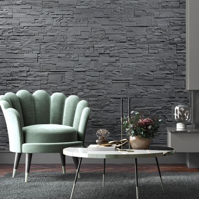 Parement mural intérieur/extérieur ciment CROSS 15 x 37 cm paquet de 1 m² MODULO