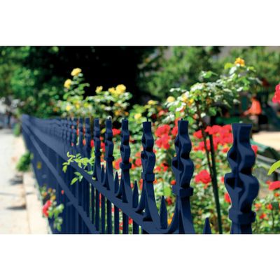 Peinture extérieur fer antirouille brillant Bleu Cobalt 0,5 L - JULIEN