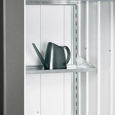Etagères pour armoire de balcon acier JULIA T. M, L, M high, L high, lot de 2 étagères - BIOHORT