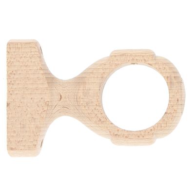 Support à oeil en bois diam 35 mm Finition Bois brut par 2 - MOBOIS