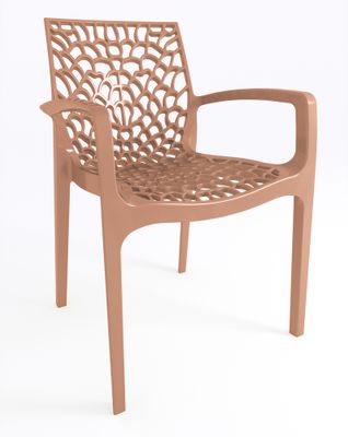 Fauteuil de jardin GRUVYER polypropylène petra - GRANDSOLEIL