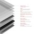 Panneau mural de douche 150x210 cm blanc structuré DécoDesign Décor - SCHULTE